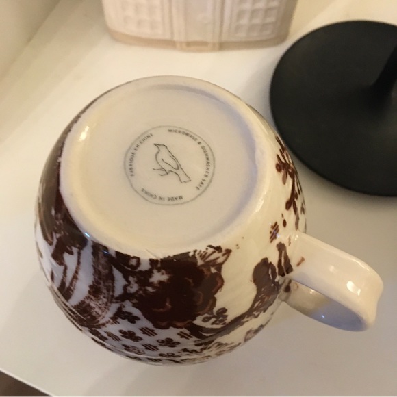 Anthropologie Monogram Mug Letter R - Picture 2 of 3